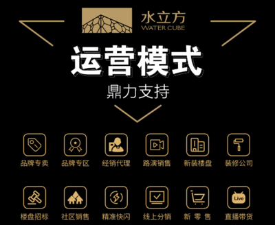 水立方智能垃圾處理器 現代樓盤代理的新利器
